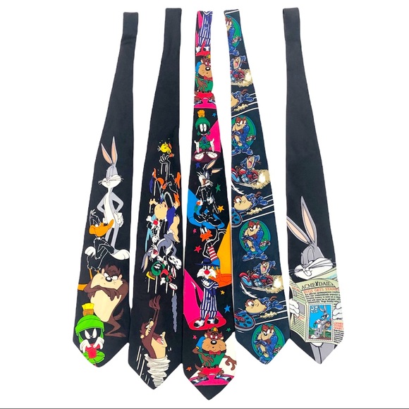 Warner Bros. Other - Set of 5 Looney Tunes Warner Brothers Ties